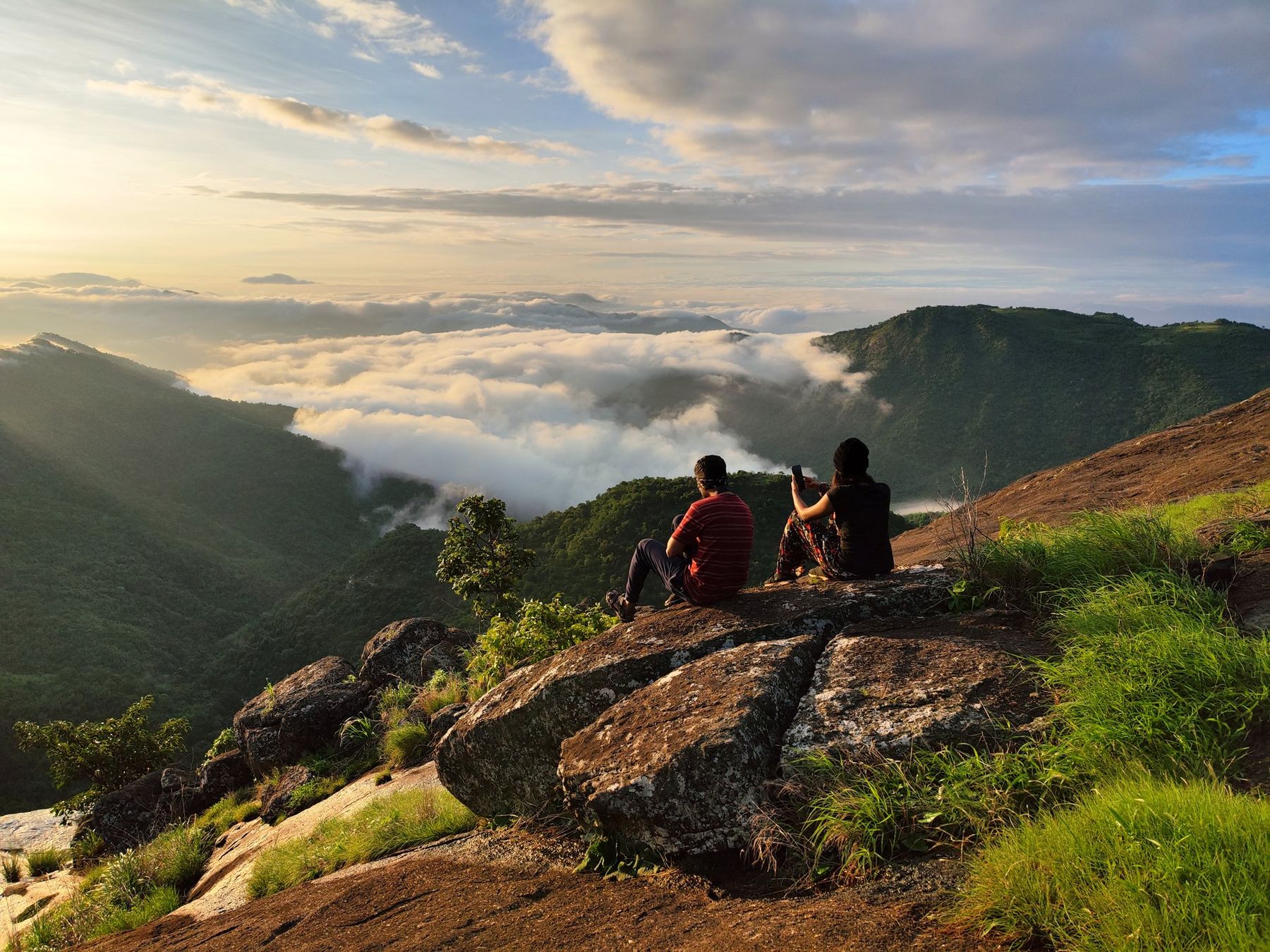 Evening at the viewpoint
